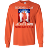 Image of All Gave Some Some Gave All Military - Memorial Day T-Shirt