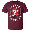 Image of Santa Dabbing Christmas Shirt Feliz Navidab