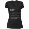 Image of Architect Definition Architecture Distressed Long T-Shirt