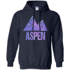 Image of Aspen Colorado T-Shirt Watercolor Hiking Adventure