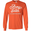 Image of Army Sister Eat Sleep Pray Repeat Shirt