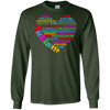 Image of Autism Heart Shape Shirt - Womens Mens Kids