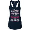 Image of As A June Girl I Have 3 Sides - Born In June Tshirt
