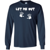Image of « Let Me Out » Grossesse Halloween Funny T-Shirt