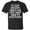 Image of Amputee T-Shirt: Able To Negotiate Funny Leg Amputee Shirt