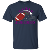 Image of Alzheimer Awareness Purple Ribbon T-Shirt For Football Fans