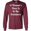 Image of A Woman's Place Is In The Resistance T-Shirt