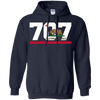 Image of Area Code 707 shirt - Sonoma California tshirt