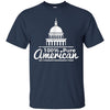 Image of 100% Pure American Proud Artwork T Shirt USA Citizen Gift