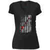 Image of American Flag Patriotic Fishing T shirt