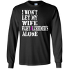 Image of Alzheimer's Awareness Shirt For Wife Purple Ribbon Tee