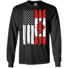 Image of American Canada Patriotic Flag T-shirt
