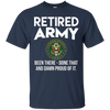 Image of Army retired shirt - Retired army shirts - Military Retired