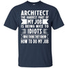 Image of Architect Shirt - The Hardest Part of My Job Architect Shirt