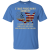 Image of American Pride: Patriotic American Flag T-shirt