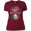 Image of American Grown With Irish Roots T-Shirt Ireland Tee