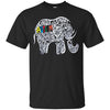Image of Autism Awareness Elephant Long Sleeve T Shirt