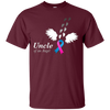 Image of Angel Oncle T-Shirt. Sensibilisation aux fausses couches Perte infantile
