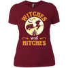 Image of Witches With Hitches Funny Camping Halloween T-Shirt Gift