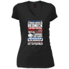 Image of A Proud American Redneck Support Guns Troops Flag T Shirt