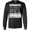 Image of Autism Awareness: It's Not A Disability T-Shirt