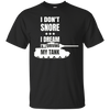 Image of Army Tank Panzer Driver T-Shirt Snore Snoring Funny Quote