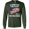 Image of America Stand for the Flag USA Patriotic Christian Tee Shirt