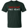 Image of Santa Fake News T-Shirt Trump Joke Funny Christmas Gift