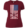 Image of American Flag Kayak Shirt - Kayaking - Kayak Fishing