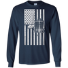 Image of American Flag USA Disc Golf Sports Game Funny T Shirt Gift