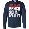 Image of 1000 Pounds, Bench Squat Deadlift Powerlifter Club T-Shirt