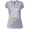 Image of 10th Birthday Gift T Shirt 10 Years Old Being Awesome Tee