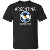 Image of T-shirt de football à manches longues de l’équipe d’Argentine de football 2018