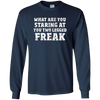 Image of Amputee T-Shirt What Are You Staring At You Two Legged Freak
