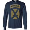 Image of Army 10th Mountain Division Military Veteran Morale Shirt