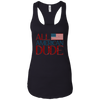 Image of All American Dude 4th of July Patriotic America USA Shirt LS
