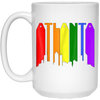 Image of Atlanta Georgia Rainbow LGBT Gay Pride shirt