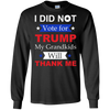 Image of "I Did Not Vote For Trump" T-Shirt