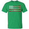 Image of American flag lacrosse shirt 4th of july shirts for men gift
