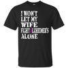 Image of Alzheimer's Awareness Shirt For Wife Purple Ribbon Tee