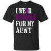 Image of Alzheimer's Awareness Tshirt I Wear Purple For My Aunt