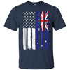 Image of American Australia Patriotic Flag T-shirt