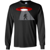 Image of Alien Big Foot Abduction Funny Gift Idea Shirt