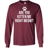 Image of Are You Kitten Me Right Meow Funny Cat Lovers T-Shirt