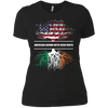 Image of American Grown With Irish Roots T-Shirt Ireland Tee