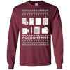 Image of Christmas Ugly Sweater Style T-shirt Gift For Accountant