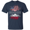 Image of American Grown With Polish Roots T-Shirt Poland Tee