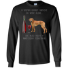 Image of Woman Cannot Survive on Wine A Rhodesian Ridgeback Tshirt