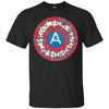 Image of Autism Awareness Shirts Captain Autism Superhero Shield Tee