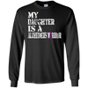 Image of Alzheimer's Awareness Shirt For Daughters Purple Ribbon Tee